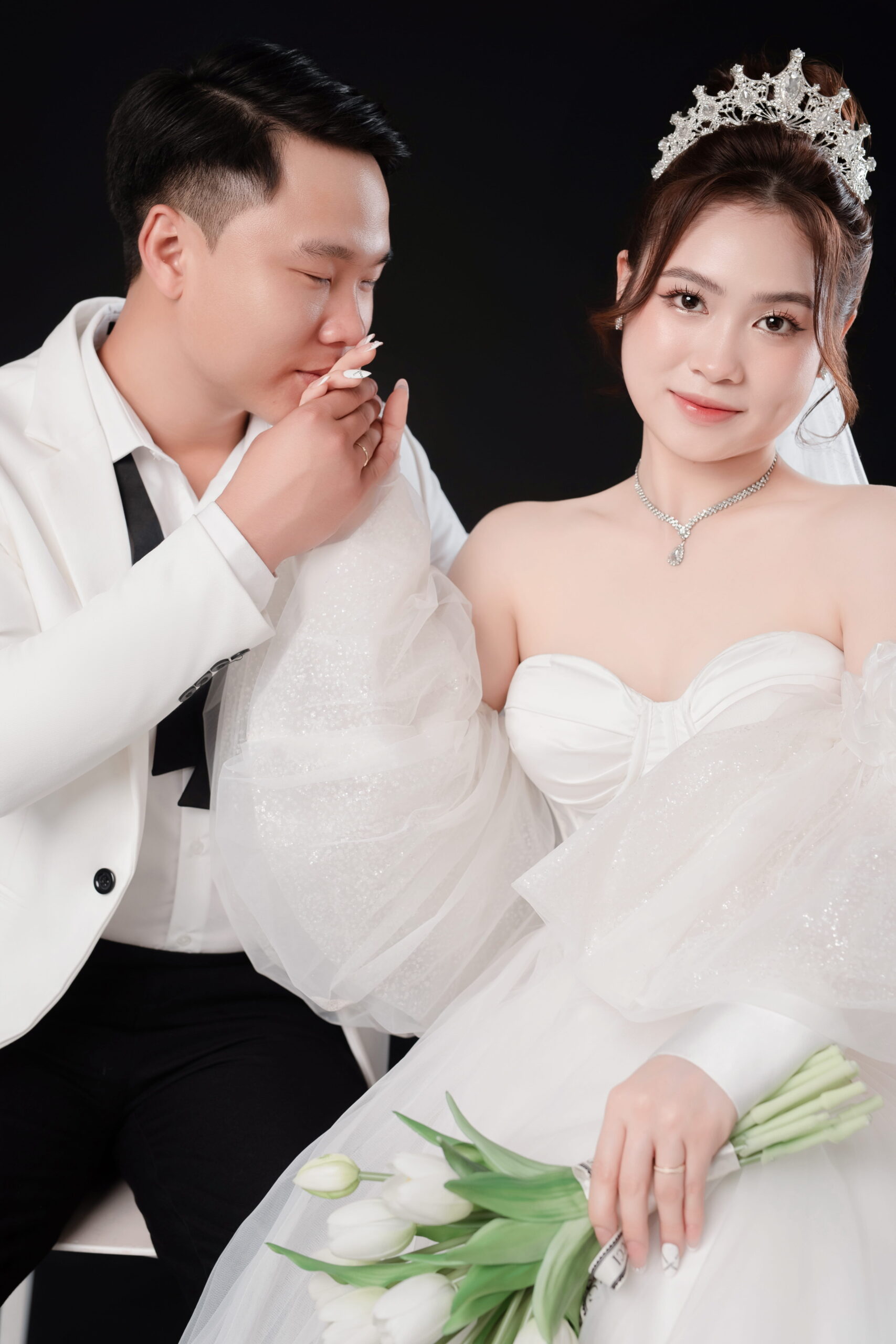 Layout trang điểm cô dâu cực xinh cho cặp đôi Hải Chinh - Ái Thạnh