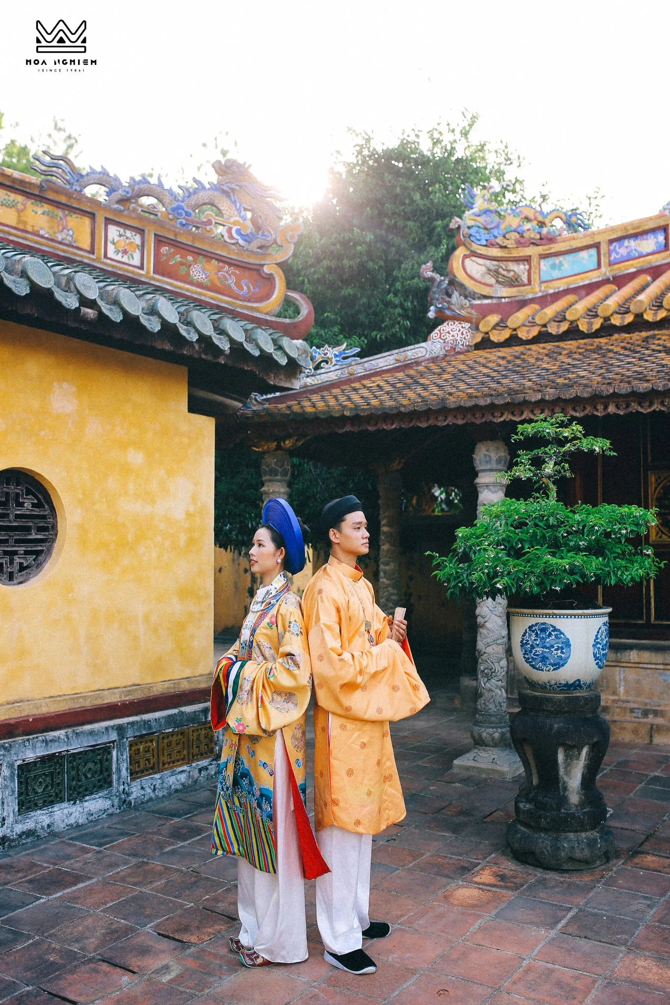 Wedding photography and videography at Hue’s historical landmarks - preserving unforgettable memories for couples during their honeymoon trip in Vietnam