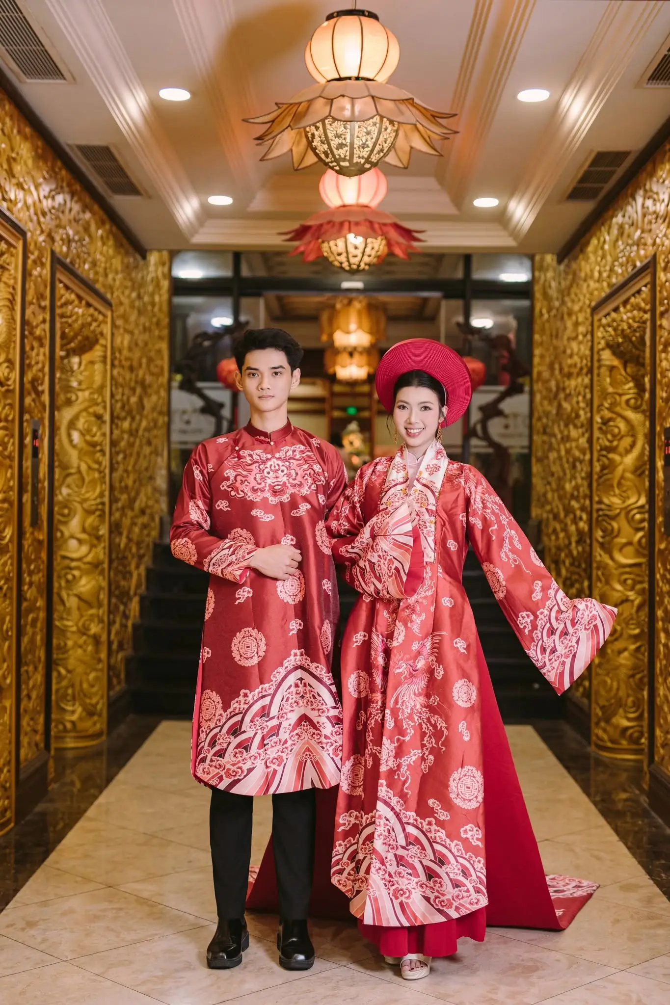 Long Phượng Đồng Quy - Tuyệt tác Cổ phục cưới lấy cảm hứng Nhật Bình và Ngũ Thân cho ngày đại hỷ