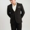 Vest chú rể đen sọc trắng pinstripe - Xu hướng thời trang cưới dành cho quý ông hiện đại